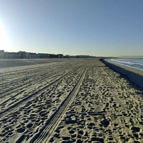 Walking on sand Stock Footage 236259747