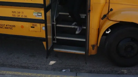 Walking to school Stock-Footage 30485297