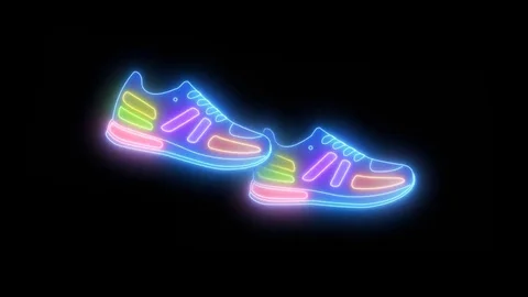 Walking shoes Stock Footage 70403153