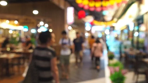 Walking in shopping mall 스톡 동영상 97988981