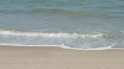 Walking by the shore Stock Footage 705560