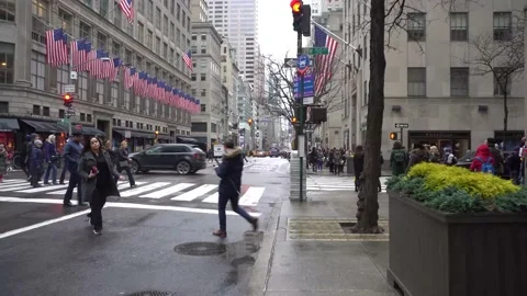 Walking shot, NYC Stock Footage 166753182