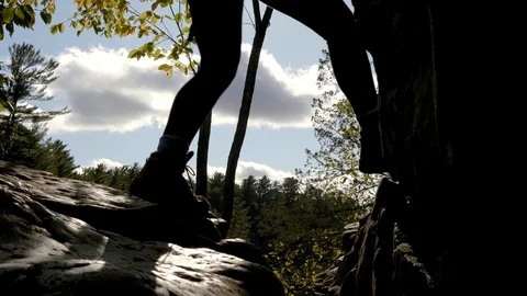 Walking Step Stock Footage 88645799