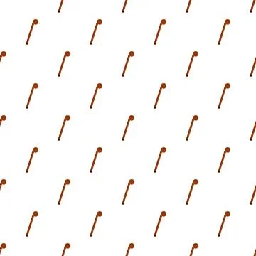 Walking stick cane pattern repeating seamless background Stock Illustration