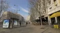 Walking on the street in Belgrade in a sunny day 4k or 4k+ Resolution