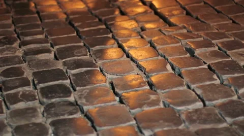 Walking on the street Stock Footage 8599480