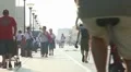 Walking on the street HD Footage