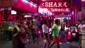 Walking Street - red-light district in Pattaya, Thailand HD Footage