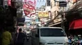 Walking Street is red-light district with many restaurants, go-go bars, brothels HD Footage
