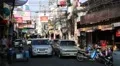 Walking Street is red-light district with many restaurants, go-go bars, brothels HD Footage