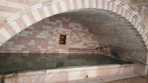 Walking in the streets of Assisi, Umbria Stock Footage 203533824