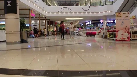 Walking in the supermarket Stock Footage 69188180