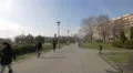 Walking in the Temple of Saint Sava park in Belgrade 4k or 4k+ Resolution