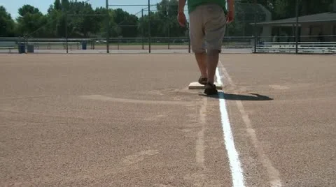 Walking from Third to Home Base 動画素材 12615972