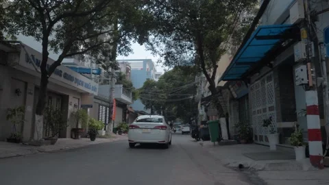 Walking Through Ho Chi Minh City Street – Feb 26 Stock Footage 303041176