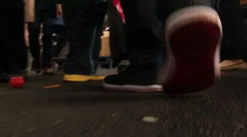 Walking through Market Stock-Footage 40029890