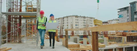Walking through the site Stock-Footage 150853292