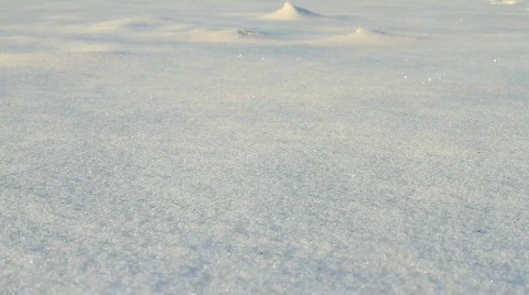 Walking through the snow 3 Stock-Footage 743671