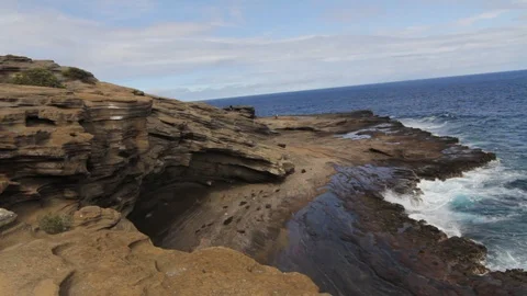 Walking To The Tidepools Stock Footage 104807402