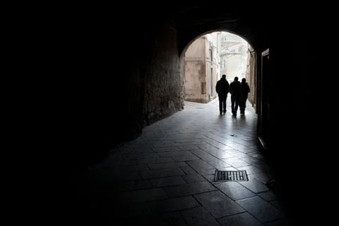 Walking together Stock Photos
