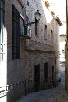 Walking in Toledo Stock Photos