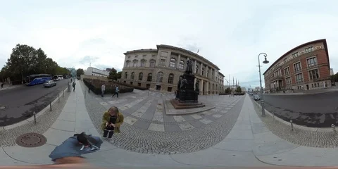 Walking to Topography of Terror - VR360 - Pond5 Stock-Footage 101653073
