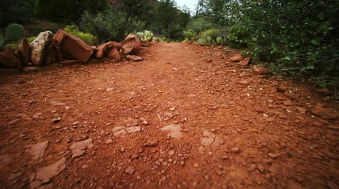 Walking Trail Stock Footage 46230949