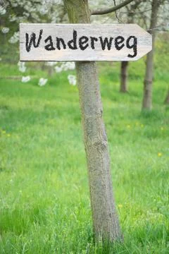 Walking trail Stock-Fotos