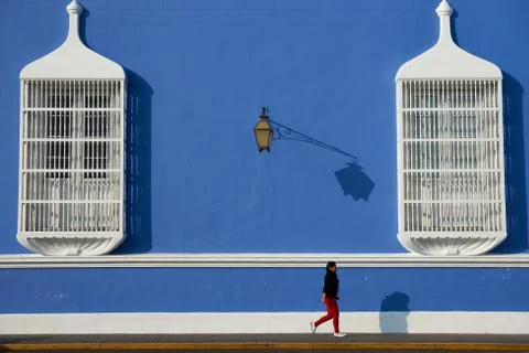 Walking in Trujillo Stock Photos