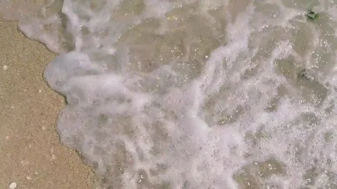 Walking in turquoise water Video stock 74064300