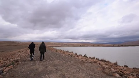 Walking into uknown Stock Footage 172439786