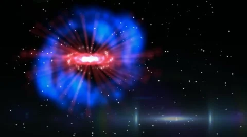 Walking in the universe 動画素材 42055385