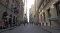 Walking on Wall Street in the afternoon 4k or 4k+ Resolution