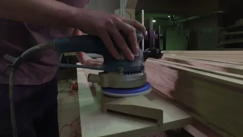 Walking on the warehouse Stock Footage 70709451