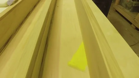 Walking on the warehouse Stock Footage 70710635