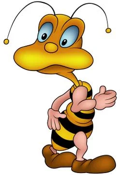 Walking Wasp Stock Illustration