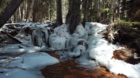 Walking on water Stock Footage 91262299
