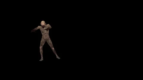 Walking Zombie 01 Video stock 116201919