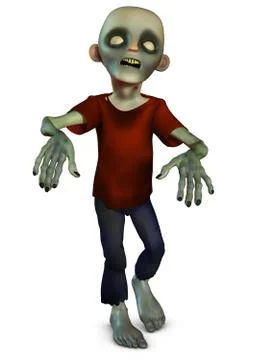 Walking zombie Stock-Illustration