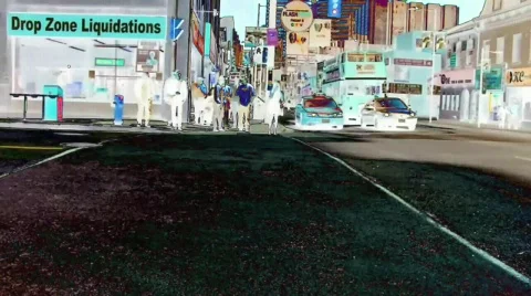 Walkingcity Stock Footage 400786