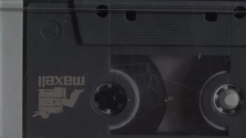 Walkman cassette tape player working 4k Stock-Footage 289149703