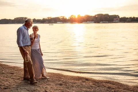 Walks and talks Stock Photos