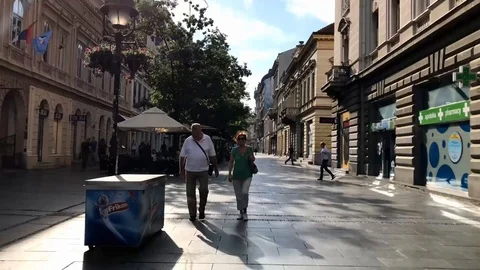 Walkthrough Belgrade Video stock 103030053