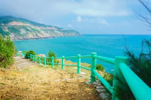 The walkway to beach Stock Photos