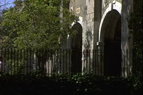 Walkway Gate Stock-Footage 821015