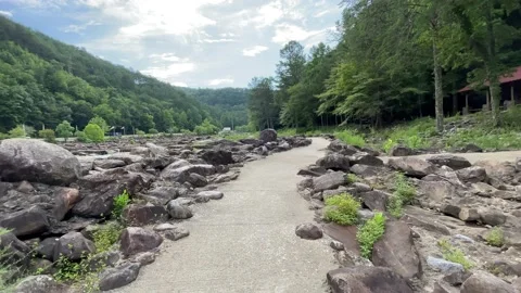 Walkway At  The Ocoee Stock Footage 203898521