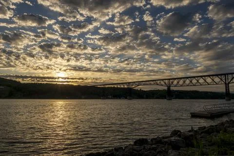 The Walkway Over the Hudson Stock-Fotos