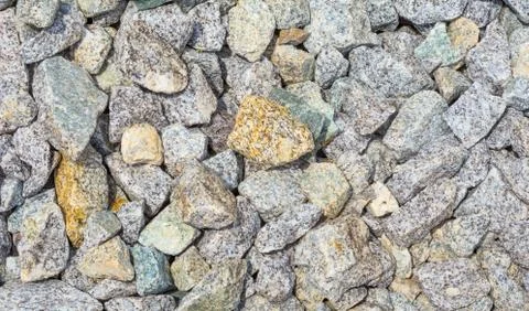 Walkway paved with rocks Stock Photos