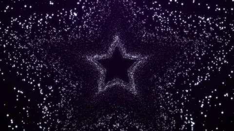Wall Adorable Glitter Particles Mood Stars Background Shimmering 스톡 동영상 87644680