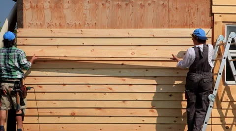 The Wall is Almost Ready Stock Footage 56636802